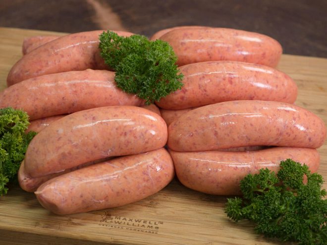 Thick Beef Sausages ($8.99kg or 2kg for $16)